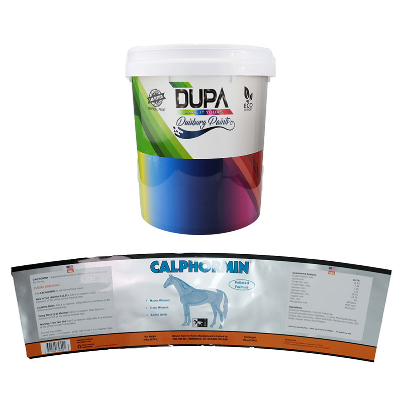 Coating Bucket Injection Molding In Mold Label