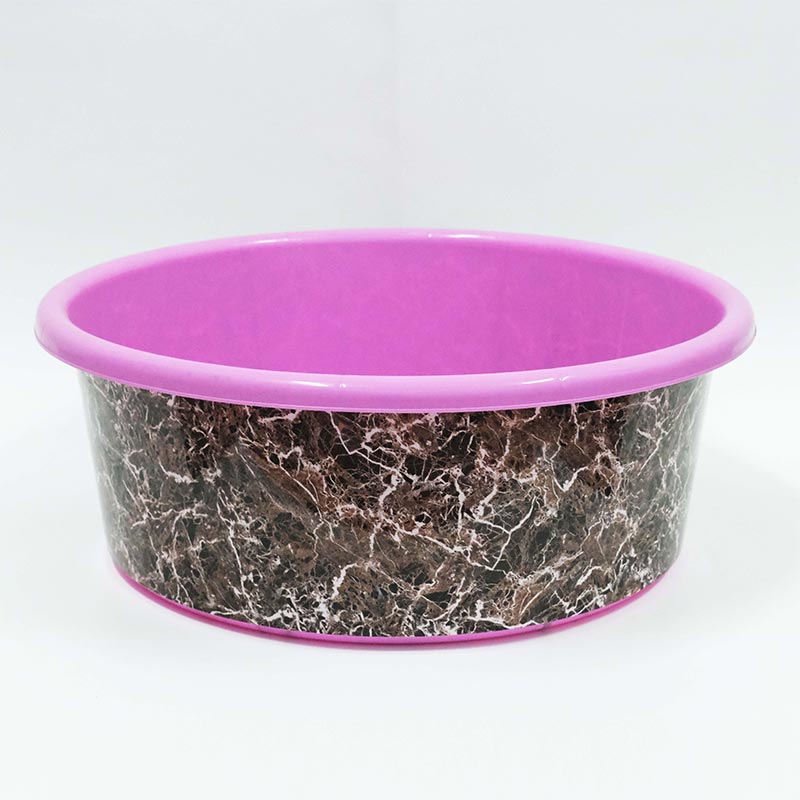 Household Plastic Basins Injection Molding In Mold Label