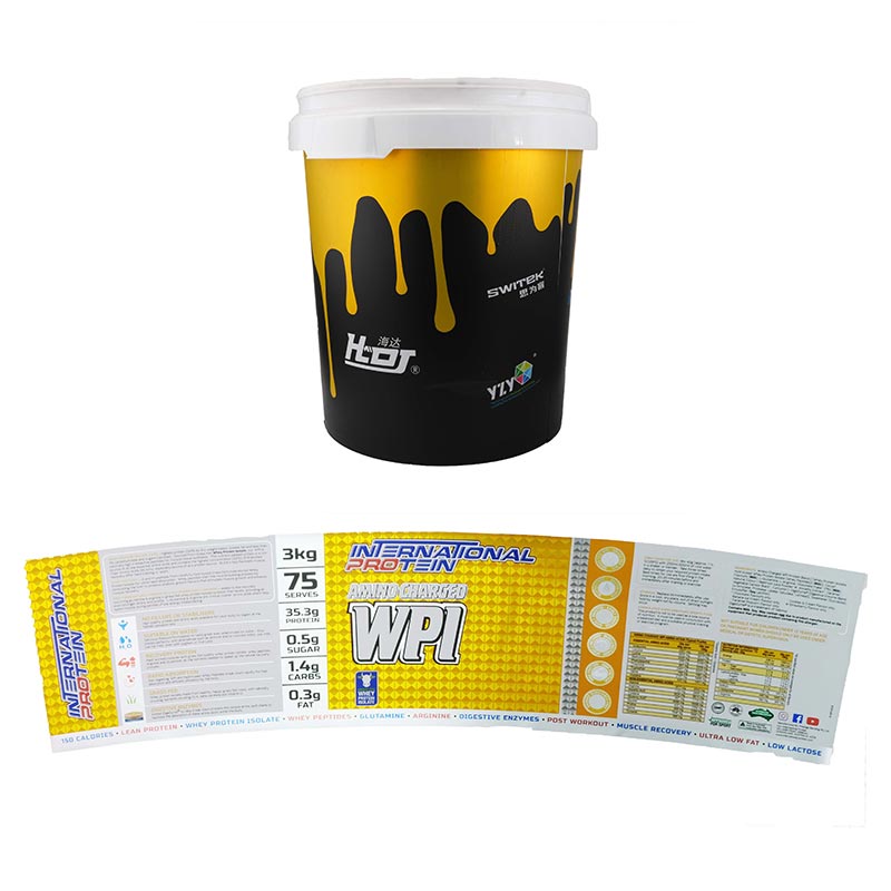 Paint Bucket Injection Molding In Mold Label 2