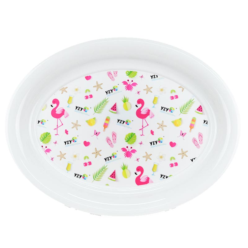 Side Dish Injection Molding In Mold Label